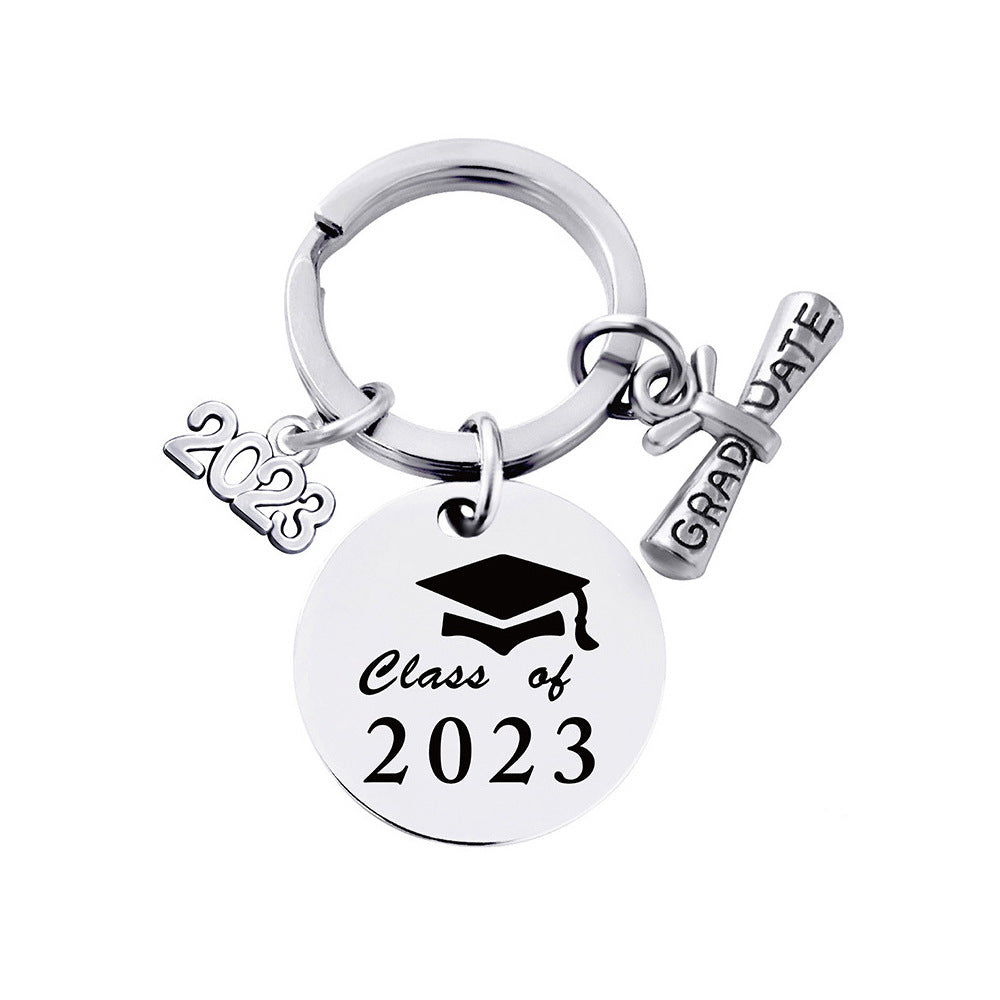 Wholesale Metal Graduation Season Gift Creative Keychain